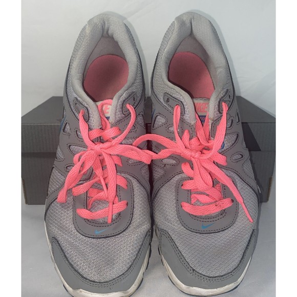 Nike Revolution 2 Running Shoes (554900-006) Gray pink sneakers Men Size 10 - Picture 9 of 9